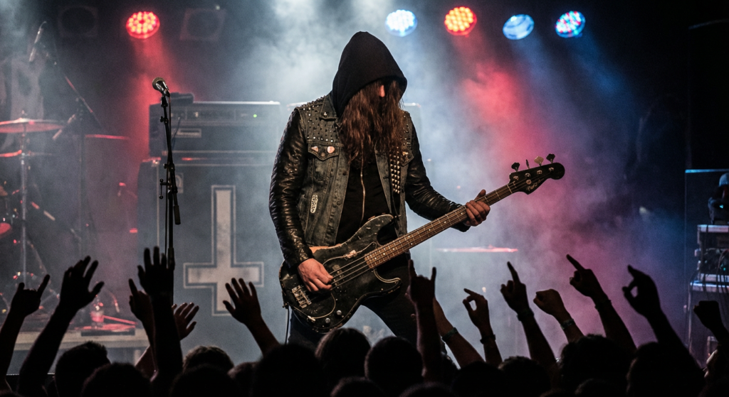 BENX bassist black metal band Bogor yang sekarang jadi digital nomad di Vietnam dengan laptop dan espresso